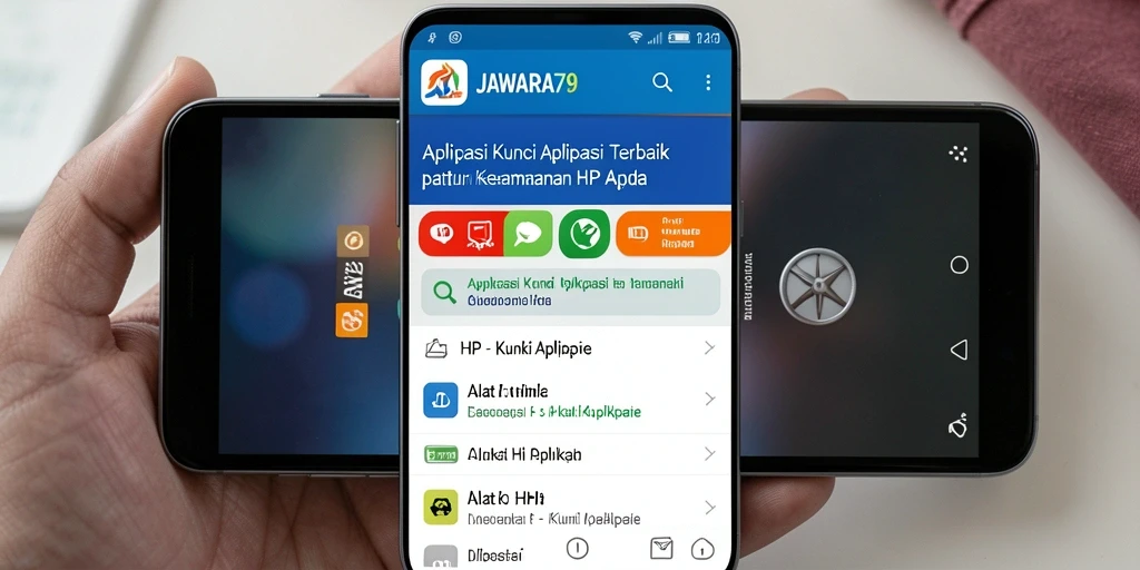 Tampilan antarmuka JAWARA79 yang sederhana dan efektif.
